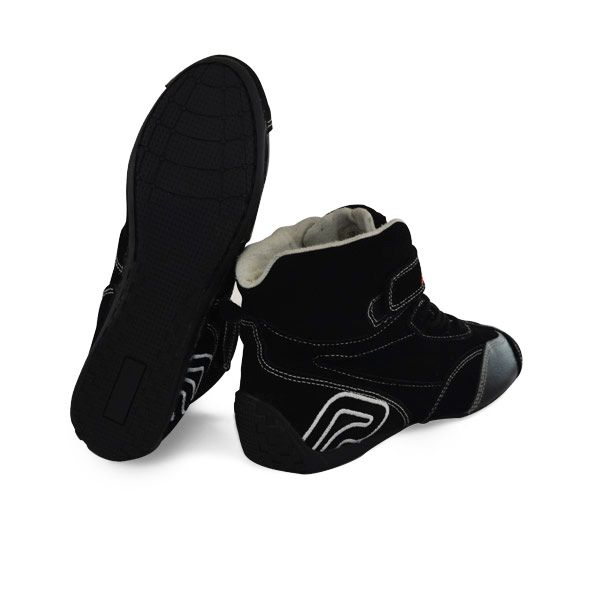 RRS FIA Fireproof Racing Boots - Black