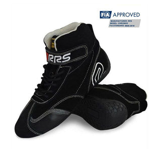 RRS FIA Fireproof Racing Boots - Black