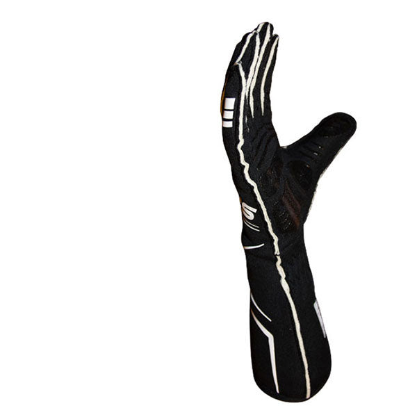 RRS Dynamic 2 Racing Gloves (Black) - FIA Approved (8856-2018)