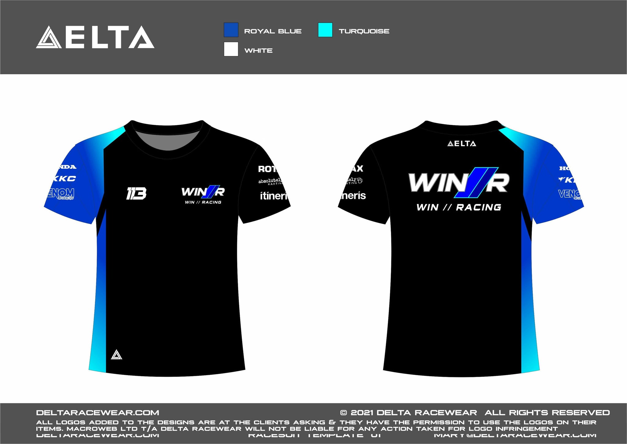 WINR Sublimated Women's T-Shirt