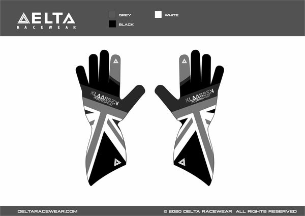 Klaassen Motorsport / ARC Sublimated Kart Gloves