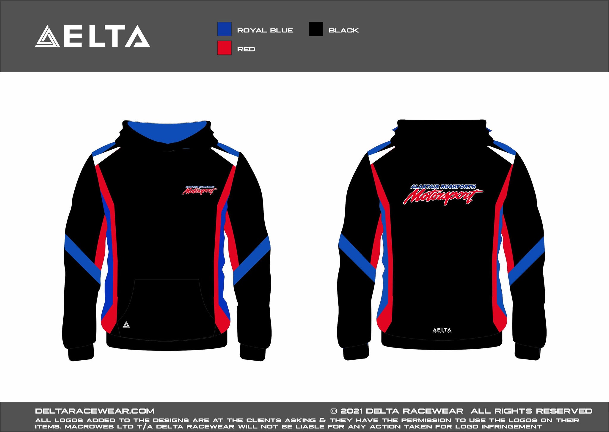 Ali Rushforth Men's Team Hoodie