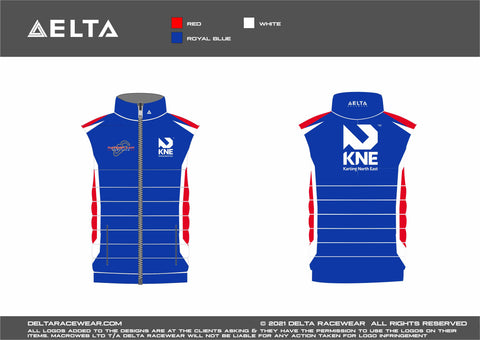 KNE Sublimated Women's Bodywarmer