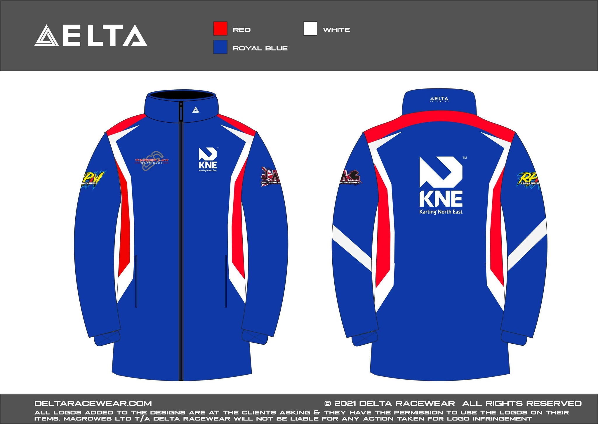 KNE Sublimated Women's Winter Coat