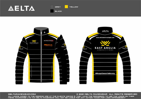 NMR Sublimated Men's Padded Jacket