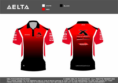 Saltire Motorsport Sublimated Men's Polo Shirt
