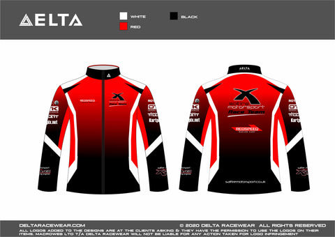 Saltire Motorsport Sublimated Men's Softshell Jacket