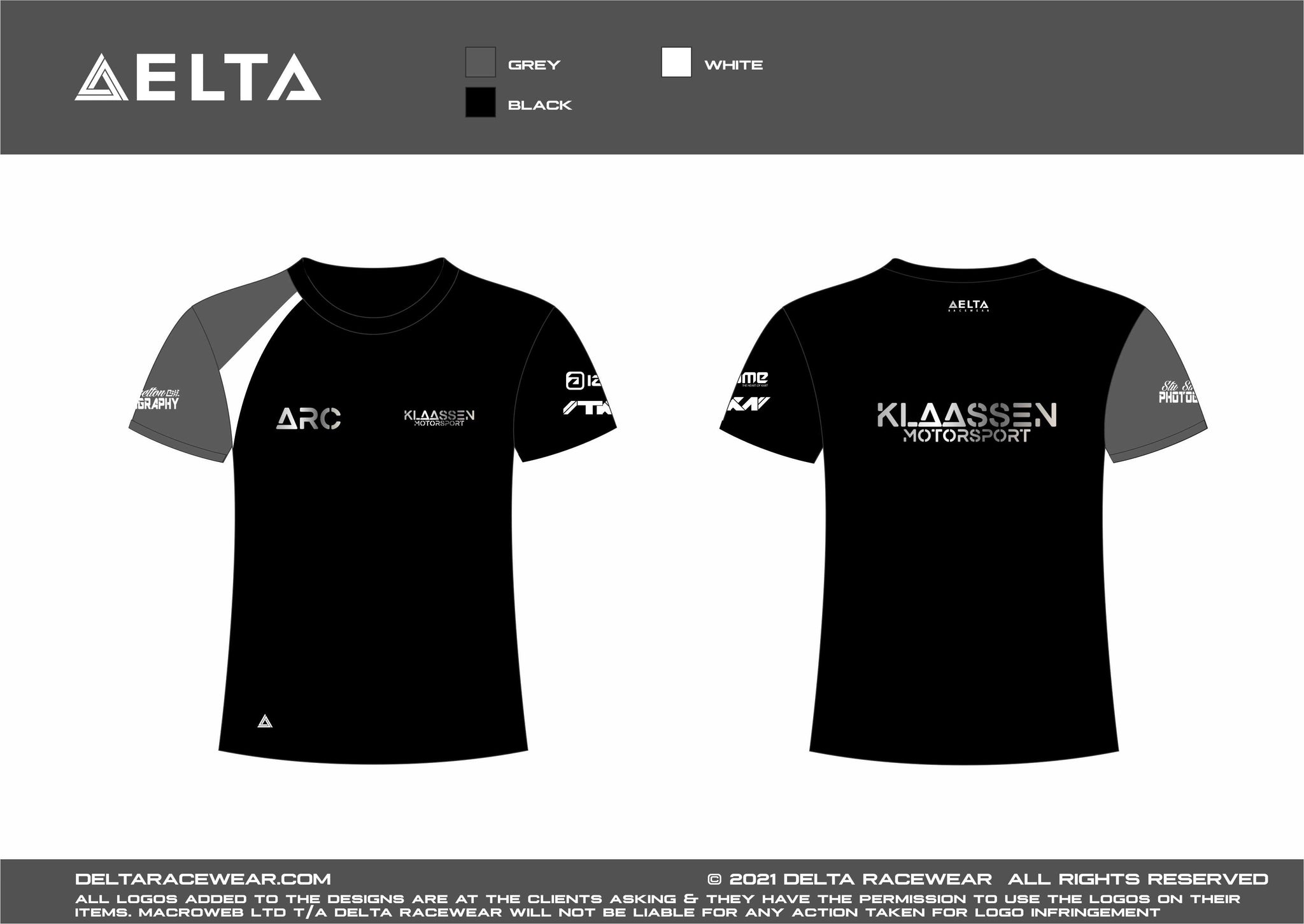Klaassen Motorsport Sublimated Men's T-Shirt