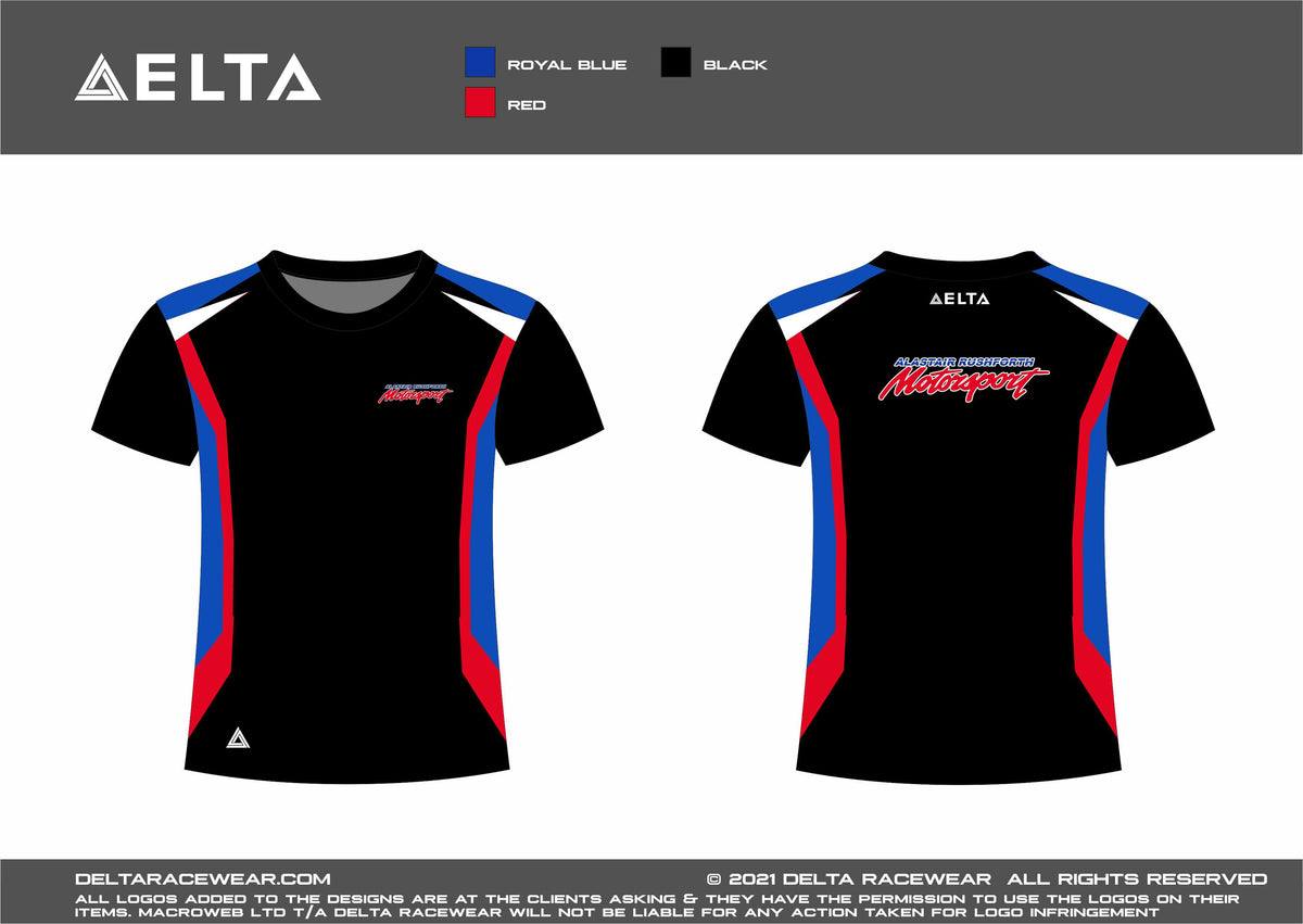 Ali Rushforth Men's Team T-Shirt – Delta Racewear