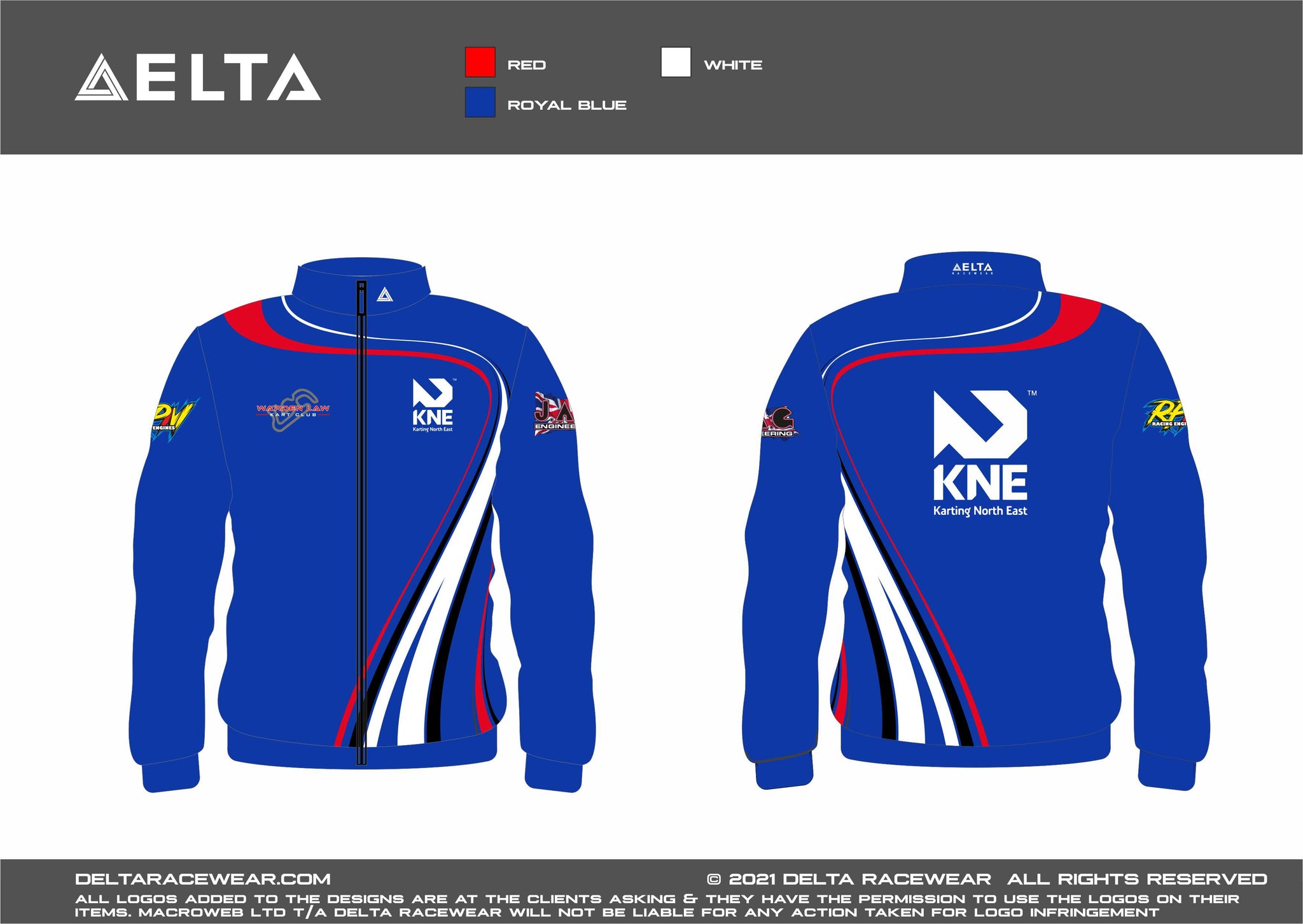 KNE Sublimated Men's Track Top