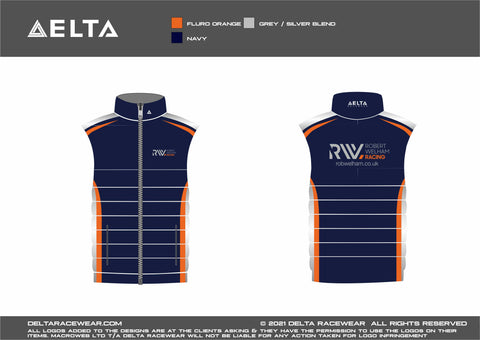 Robert Welham Racing Sublimated Bodywarmer